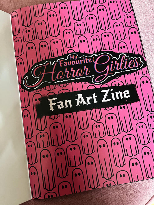 My Favourite Horror Girlies Fanart Zine