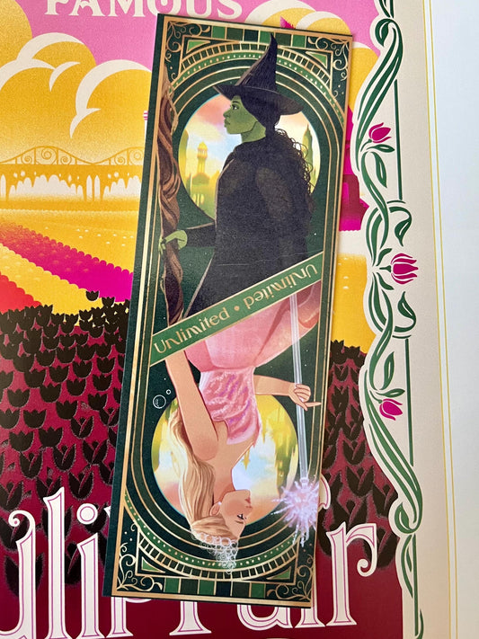 Wicked Movie Inspired Character Bookmarks