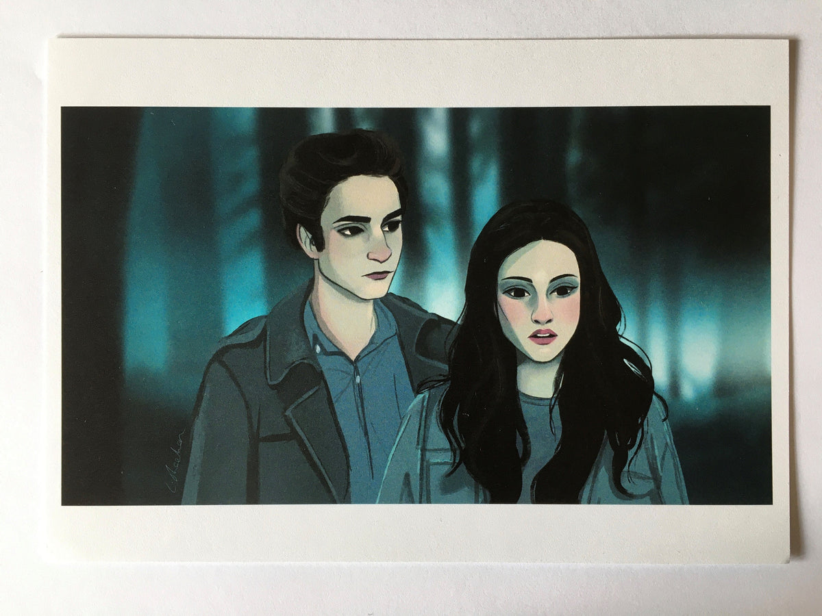Twilight Bella and Edward Art Print (old version)