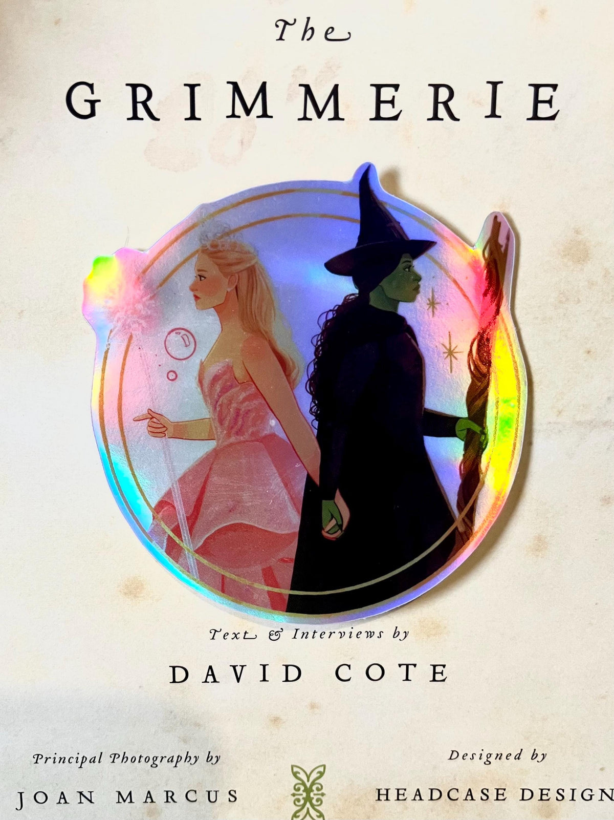 Elphaba and Glinda Holographic sticker