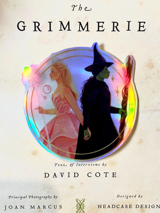Elphaba and Glinda Holographic sticker