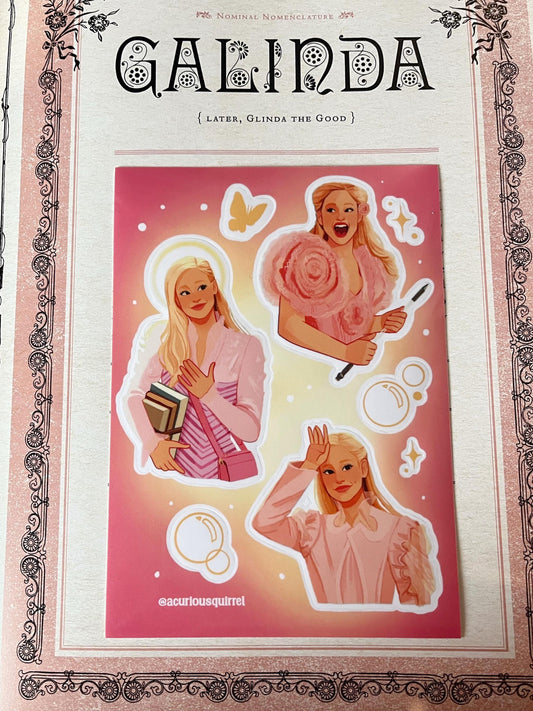 Glinda Sticker Sheet