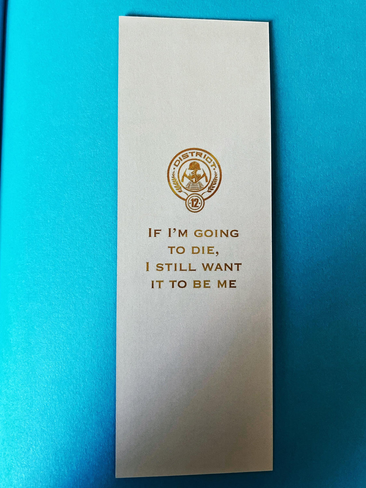 District 12 - Hunger Games Bookmarks