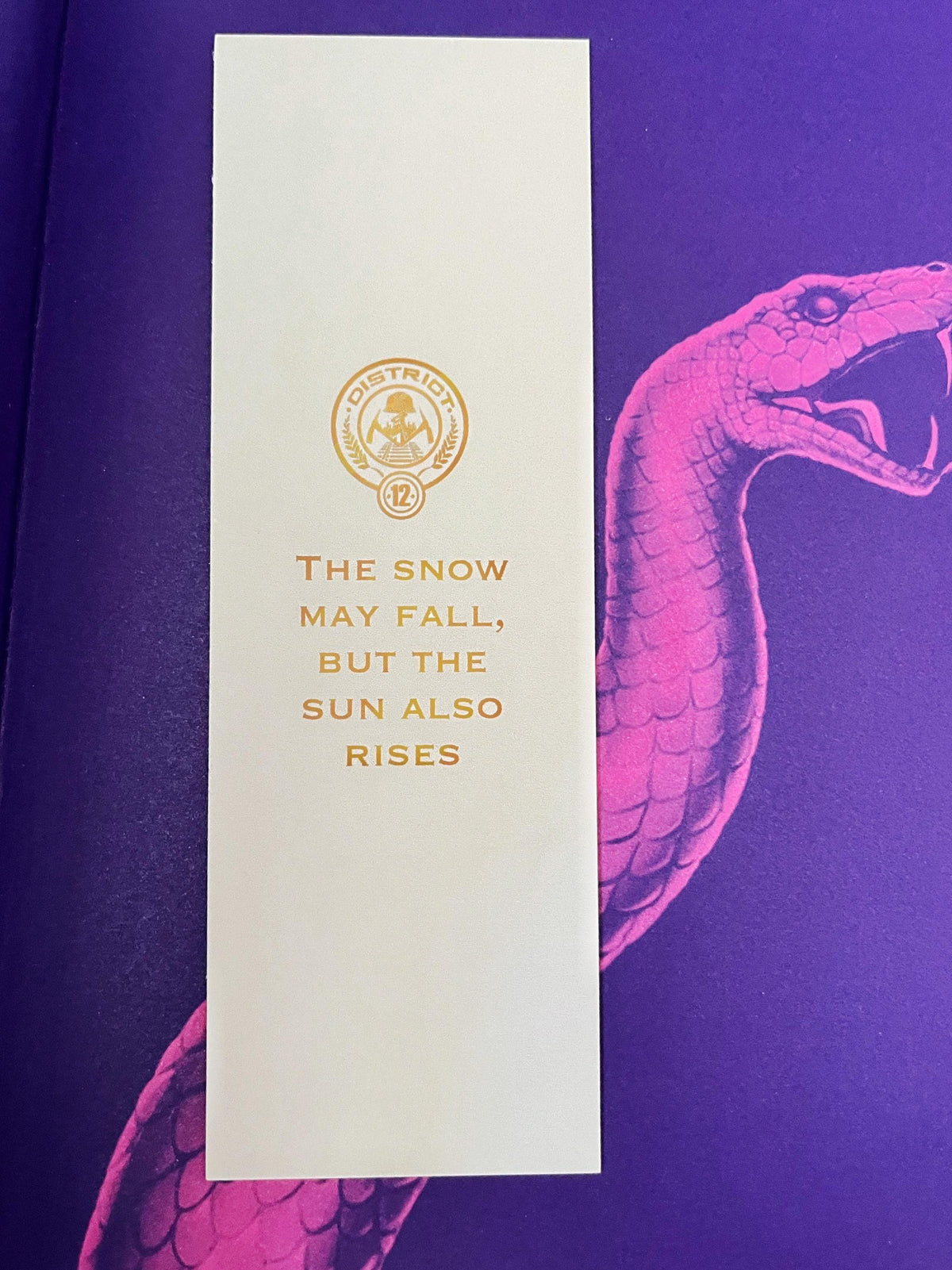 District 12 - Hunger Games Bookmarks