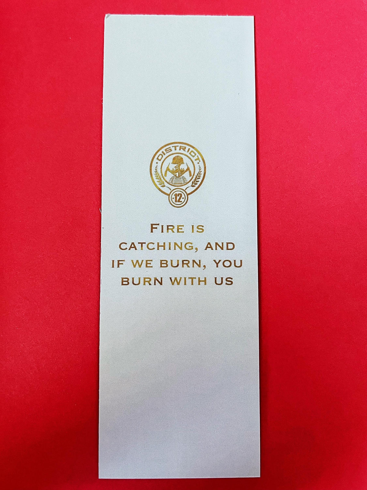 District 12 - Hunger Games Bookmarks