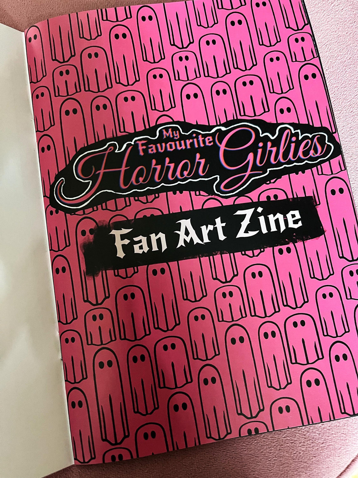 My Favourite Horror Girlies Fanart Zine