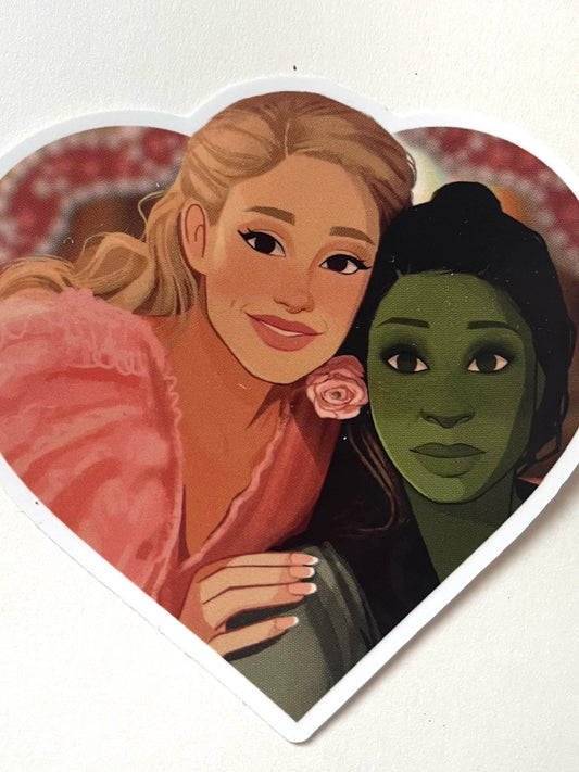 Elphaba and Glinda Popular Sticker