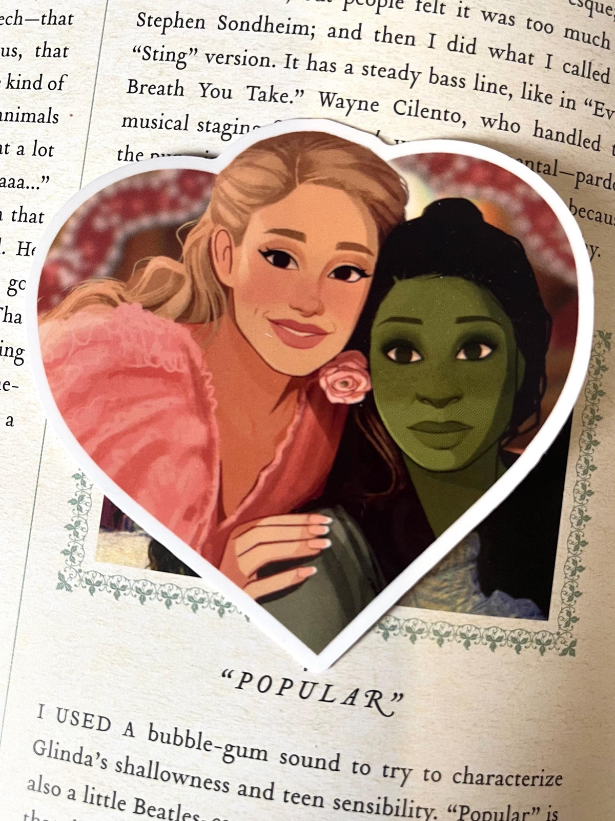 Elphaba and Glinda Popular Sticker