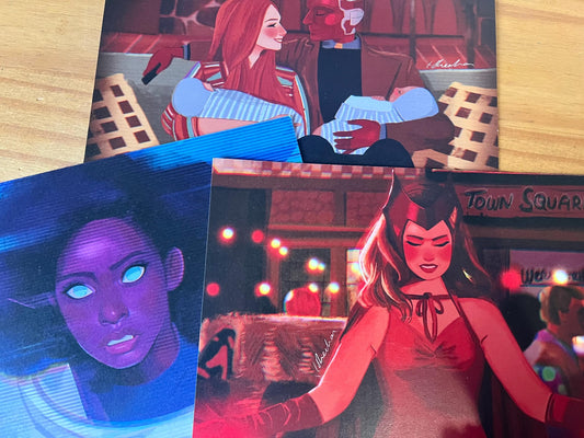 Wandavision - manufacturing error Art Prints