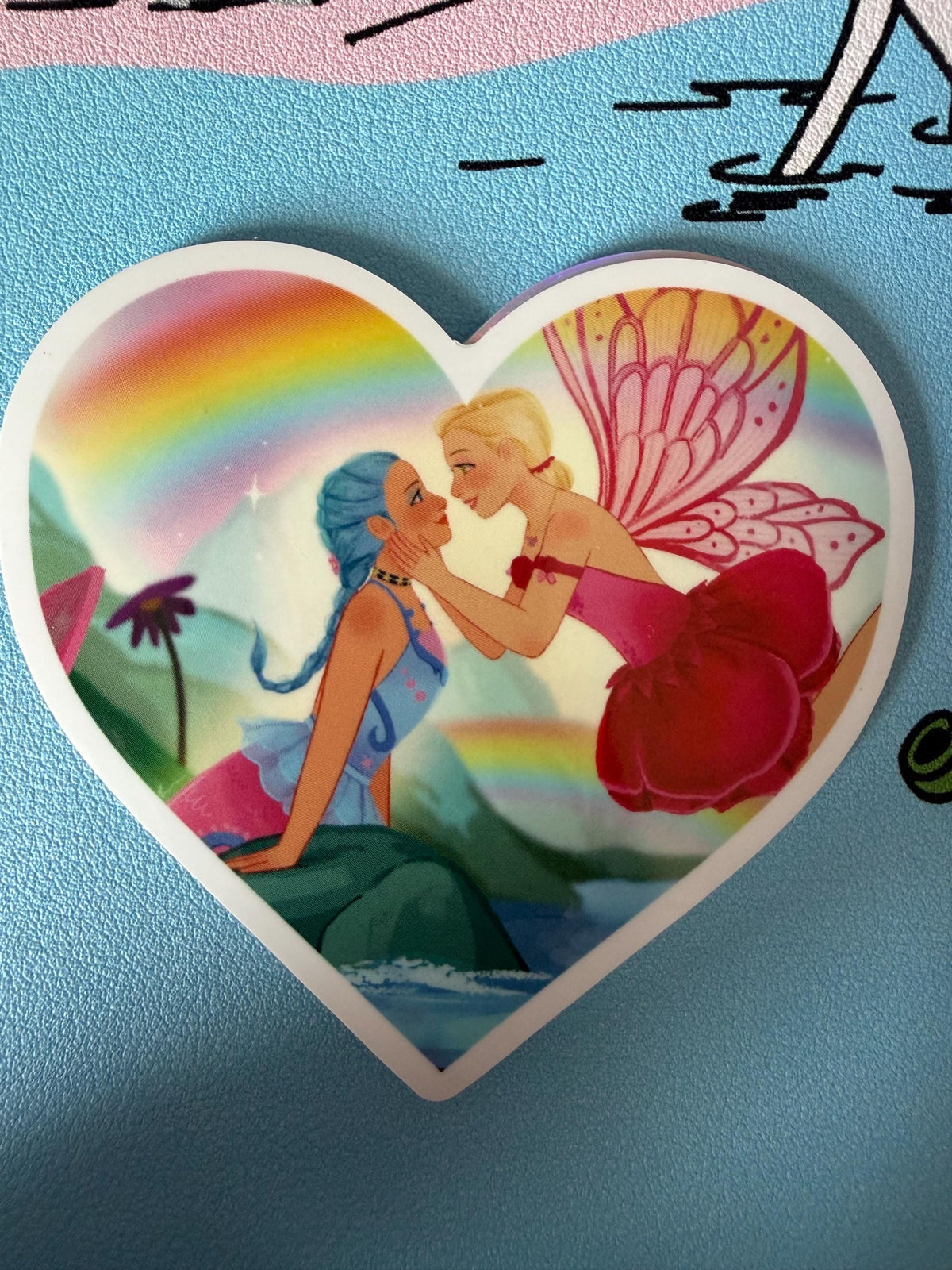 Barbie Fairytopia Mermaidia Elena and Nori stickers