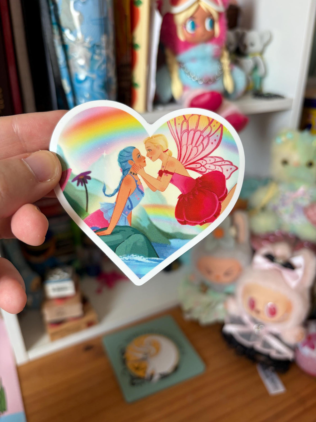 Barbie Fairytopia Mermaidia Elena and Nori stickers
