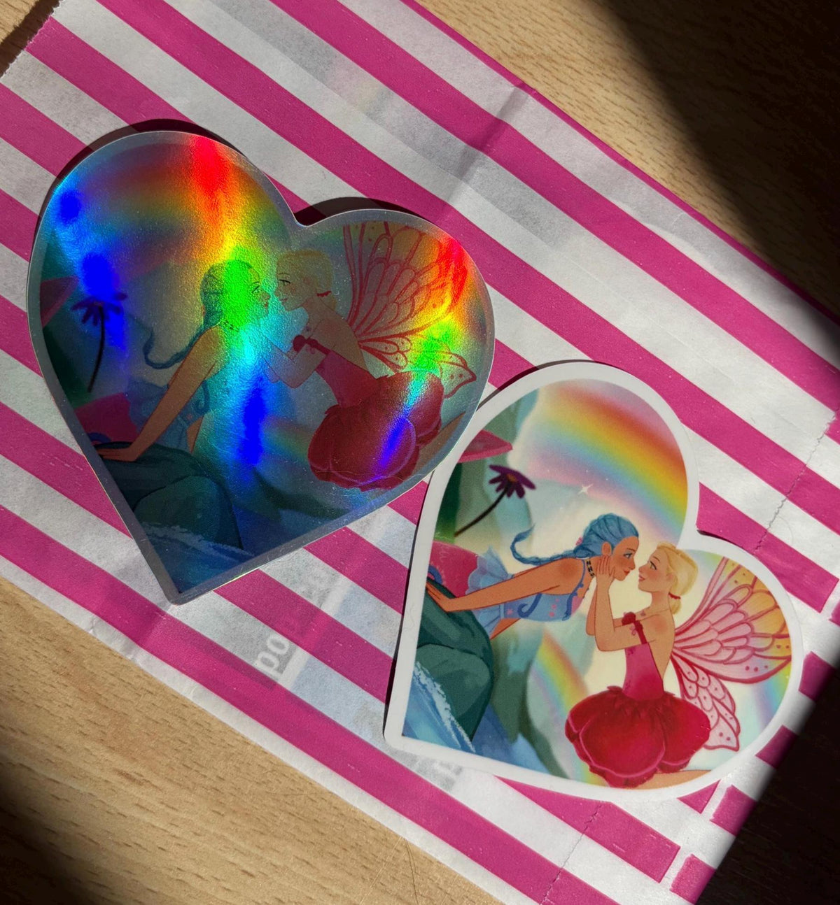 Barbie Fairytopia Mermaidia Elena and Nori stickers